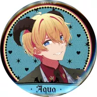 Aikyu HOSHINO, Aikai (Aqua/Isobody) "[Sukenoko] x Bic Camera Group Goods Fair Black Devil Stars Random metal badge"