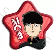 A. Shigeo Kageyama Star-shaped metal badge "Mob Psycho 100 III"