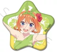 ND. Nakano Yotsuba star-shaped metal badge "The Quintessential Quintuplets *"