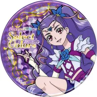 Milky Rose "Precure All Stars Select Colors-Purple - #1 Hologram metal badge"