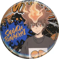 Tsunayoshi Sawada "Tutor Hitman REBORN! POPUP STORE in metal badge 109"