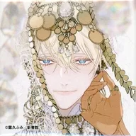 Agemaki Front Cover Square metal badge "Prism Chance Empress's Omega Online KUJI" D-5 Prize