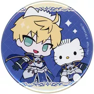 Arthur Pendragon [prototype] × Deer Daniels "Fate/Grand Order× Sanrio Character Connectors metal badge 02. Drawing illustration"