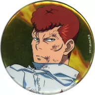 Kazuma Kuwabara (face up) metal badge "YuYu HAKUSHO Drawing Down Special Killing Technique Ver. Hit-tsuki Hiteki Collection metal badge"