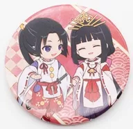 Tokiyuki & Shizuku metal badge YOU'RE GOOD AT RUNNING AWAY! "YOUNG BOY WHO'S GOOD AT RUNNING AWAY"