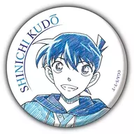 Shinichi Kudo Pencil Arts metal badge Collection Vol. 6 "CASE CLOSED"