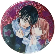 D. "Haru no Arashi to Monster" (Spring Storm and Monster) by Tenpo Wagu & Haruno Arashiko Hologram metal badge