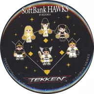 Set (SD) Deka metal badge "TEKKEN x Fukuoka Soft Bank Hawks"