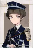 Toshiro HIRANO,' Sword Ranmai -ONLINE - Square metal badge Collection 2nd installment'