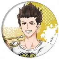 Ieyasu Tokugawa "Gakuen BASARA metal badge 27. Banda del festival escolar ver. (Ilustración ilustrada)"