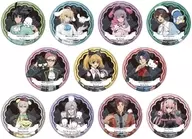 Conjunto de 11 tipos "End Seraph x Sanrio Charactakes Holographic Can Badge (57 mm) 01. Ilustração do corpo inteiro"