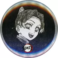 KOCHO SHINOBU (PAST / SLIGHTLY LEFT FACING) ALL FACE SETTING 57 mm metal badge "Demon Slayer: Kimetsu no Yaiba ×ufotable DINING Hashirama Dining - Giyu Tomioka / KOCHO SHINOBU" FUN AND KUJI PRIZE