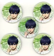 "Blue Rock in Egoistic Mall", Kiyoshi Ichi Character Chter Pickup metal badge BOX, 5 piezas de tamaño natural