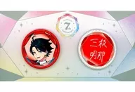 Mie Akina metal badge Set "Virtual YouTuber Nijisanji 7th Anniversary"