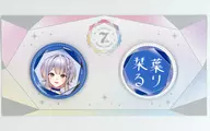 Ruri Shikeya metal badge set "Virtual YouTuber Nijisanji 7th Anniversary"