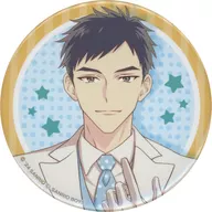 源誠一郎 アップver. 76mm缶バッジ 「くじ引き堂 サンリオ男子 オンラインくじ」 D-10賞