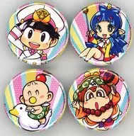 Collection metal badge 4-piece set "Switch Soft Momotaro Dentetsu - Showa Heisei Reiwa is also a standard! -" Special store reservation bonus