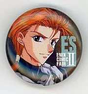 Yumoto metal badge "E'S" Enix Comic Fair II