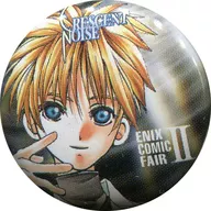 Taku Hazaki "Crescent Noise" metal badge Enix Comic Fair II