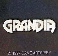 Title Logo Pin Badge "GRANDIA" Privilege