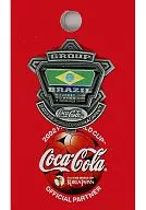 BRAZIL (GROUP G) Coca-Cola Pins "2002 FIFA World Cup"