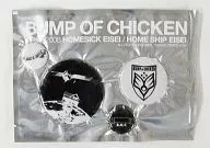 BUMP OF CHICKEN Kanbatch (4-piece set of metal badge) "2008 TOUR Homesick Satellite / Homeship Satellite"