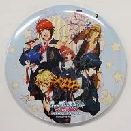 Key Visual Extra Large metal badge "Uta no Prince-sama" Maji LOVE1000% in Namco Namjatown "Garapon Yatai" Maji LUCK1000% "Maji LOVE1000% Award