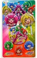 Smile Precure! Can Batch 6 Pieces Set Precure Pretty Store Limited