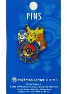 Pikachu & Charmander & Piplup Pins "Pocket Monsters" Pokemon Center Tokyo Limited