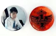 A : Taka metal badge KUJI (2 pieces set) "MARINE SUPER WAVE LIVE 2014"