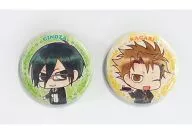 Ginoza & PSYCHO-PASS metal badge Set (2-Pack) "PSYCHO-PASS PSYCHO-PASS" Noitamina Shop x Shitsuji Kissa Swalowtail 『 White Day special campaign 』