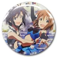 Kikichi Makoto & Hagiwara Yukiho Extra Large Can Emblemas "ドキっ! Namco Thanksgiving with Idol Masters" In Namco Namco Town "Producer Lot M@STER Super Top Producer Award