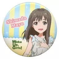 SHIMADA Mayu "Anitre Plus Vol. 1 Wake Up. Girls! metal badge Collection" GEO only