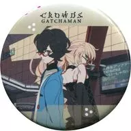 Gatchaman Crowds Collection metal badge "Tachikawa × Anime in 2013 Fall Rakuichi