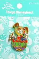 Donald Duck pin badge "Disney Easter Wonderland 2010" limited to Tokyo Disney Land