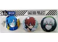 Premio R para el "Proyecto Demarquía metal badge", un conjunto de 3 piezas de Ene & Hibiya & Konoha Kagero