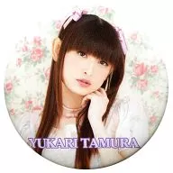 Yukari Tamura metal badge "Mellow Pretty Presents Yukari Tamura Fan Club Event 2014" Gacha Gacha Prize