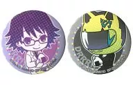 Kishiya Silla & Celty metal badge Set (2-Pack) "Ichiban KUJI DuRaRaRa!!x2" F Award