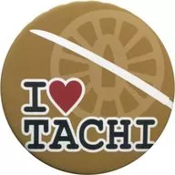 03. Tachi Big Size metal badge Eye Love Japanese sword' 歴紋'