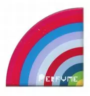 Perfume (rainbow / triangle) acrylic badge 「 Perfume Anniversary 10 days 2015 PPPPPPPPPP 」