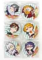 [A la carte] SD Character metal badge 6 pcs set "PS Vita Soft RearPheles -Red of Another - animate Limited Set" included special benefits