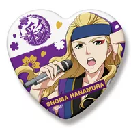 Shoma Hanamura Heart metal badge "idol Master SideM"