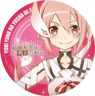 Yuki Yuna (Yusha Ver.) BIG metal badge 「 Yuki Yuna is a Yusha 」 Dengeki G's Magazine, December 2014, Appendix