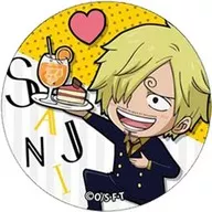 Sanji 「 ONE PIECE Silky metal badge Collection ~ A Feast ~ 」