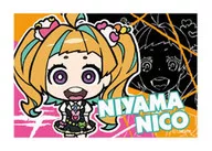 KIZNAIVER Square metal badge' by Jinko NIIYAMA