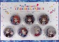 Cool official metal badge 7-piece set "THE IDOLM@STER CINDERELLA GIRLS 2 ndLIVE PARTY M @ GIC!"