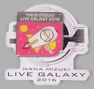 水树奈奈会场限定胸针(II:火箭×奈奈特)"NANA MIZUKI LIVE GALAXY2016>