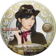 Haruka Shimazaki Deka metal badge "Ambition of AKB48" AKB48 CAFE & SHOP limited