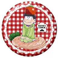 Choromatsu (background check) 「 Osomatsu san Kosa Matsu lunch trading metal badge 」