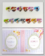 [単品] 集合 ハート型缶バッジ+ホルダーセット 「PS Vitaソフト BROTHERS CONFLICT Precious Baby アニメイト限定セット」 同梱特典